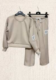 Comfy set beige Labelset