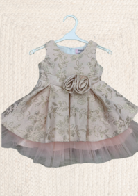 Rose - gouden prinsessenjurk