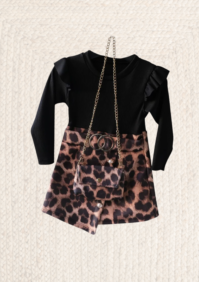 Panterjurk Chantie met tasje